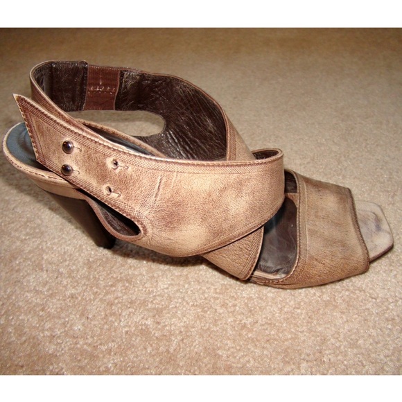 Melin Leather Open Toe Sandals - Picture 4 of 5